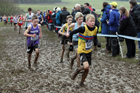 Boys under-13s 2018 British Inter Counties Cross Country Champs., Prestwold Hall, Loughborough. Photo: David T. Hewitson/Sports for All Pics